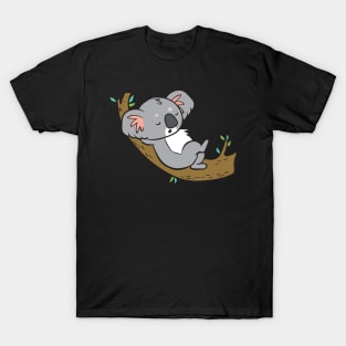 Koala - sleeps on tree T-Shirt